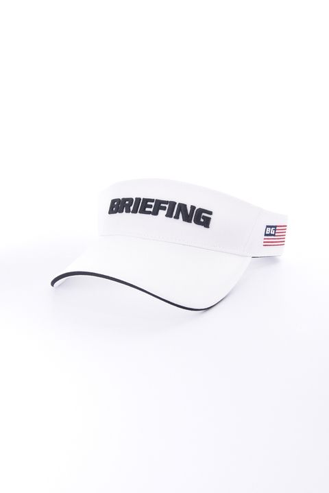 【26SS】 MEN’S BASIC VISOR / ベーシック ブランドロゴ サンバイザー (ホワイト)