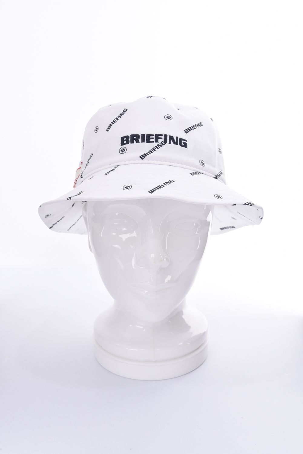 新品　BRIEFING MONOGRAM HAT ブラック BRIEFING - MS MONOGRAM HAT / モノグラム バケットハット