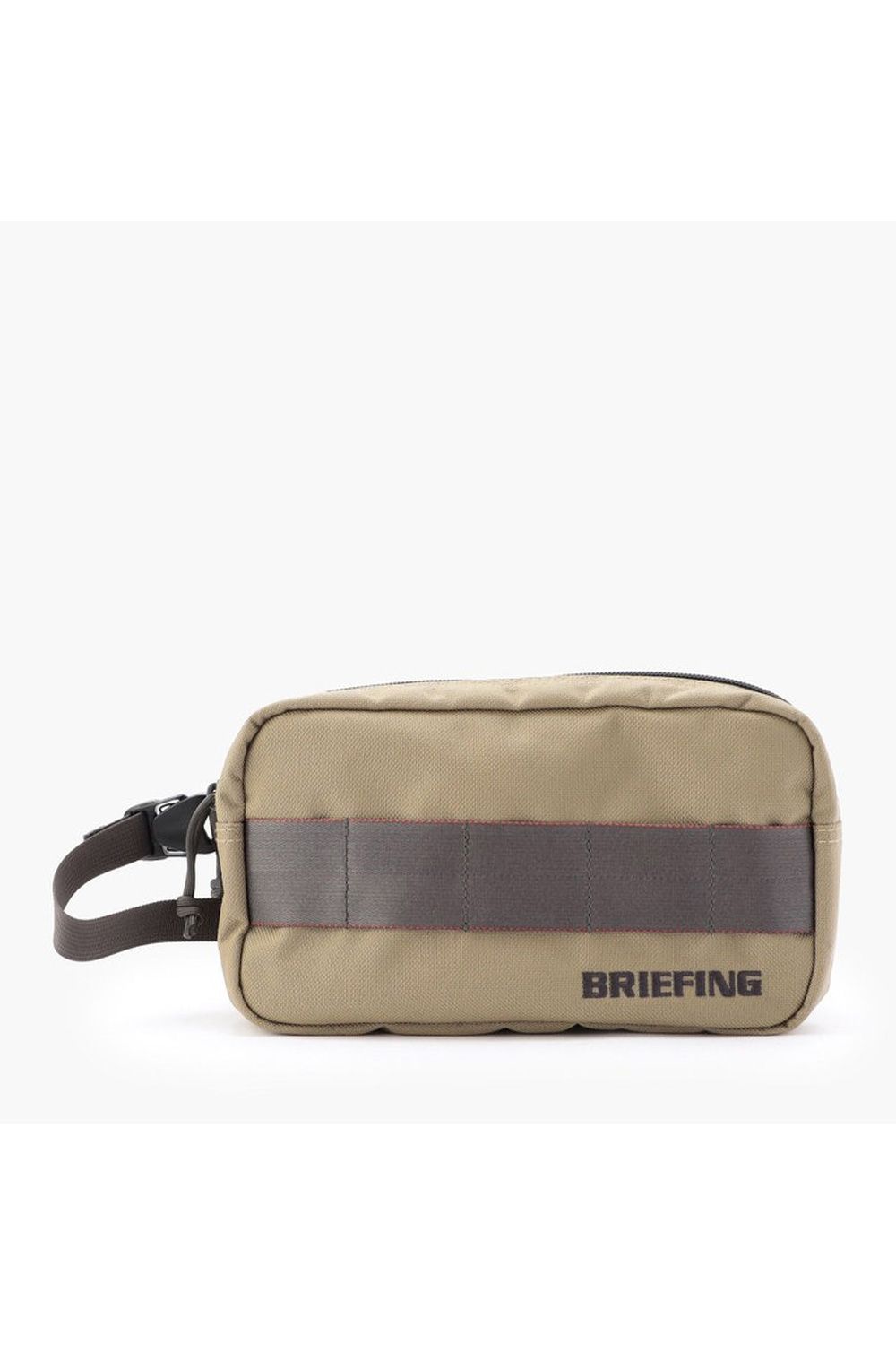 【NEW STANDARD SERIES】 DOUBLE ZIP POUCH STD / ダブルジップ ポーチ (タン)