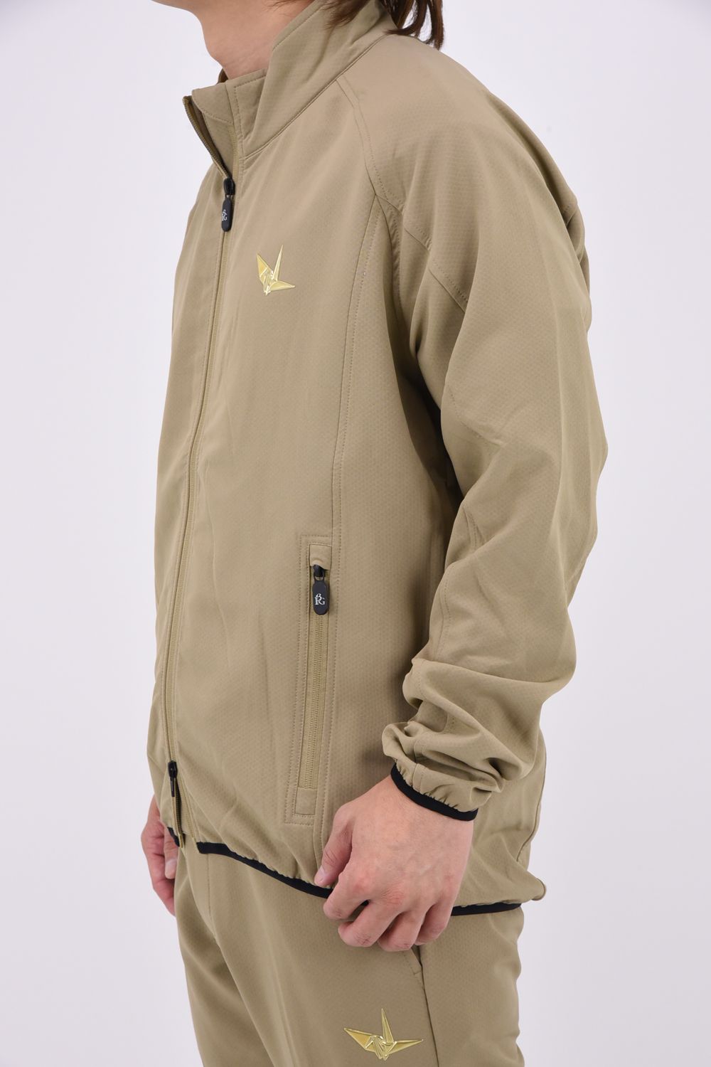 【26AW】 Wind Jacket / バックロゴ ウインドジャケット (ベージュ)