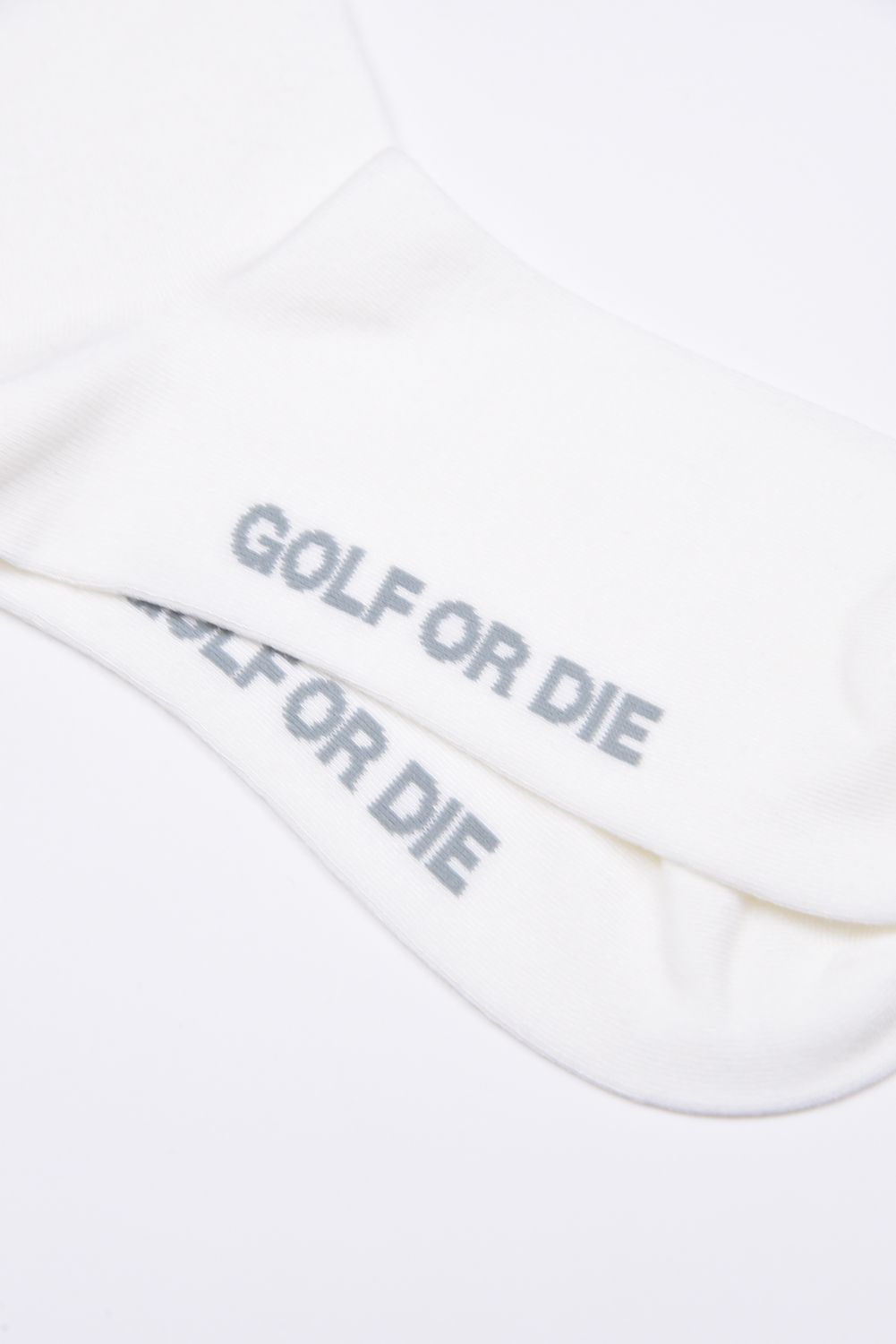 【26SS】【レディース】 LAUREL SKULL OVER-KNEE SOCKS / アイアンスカル刺繍 オーバーニーソックス (ホワイト)