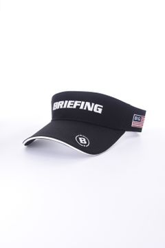 MENS BASIC VISOR / ロゴ刺繍 ベーシック サンバイザー ブラック