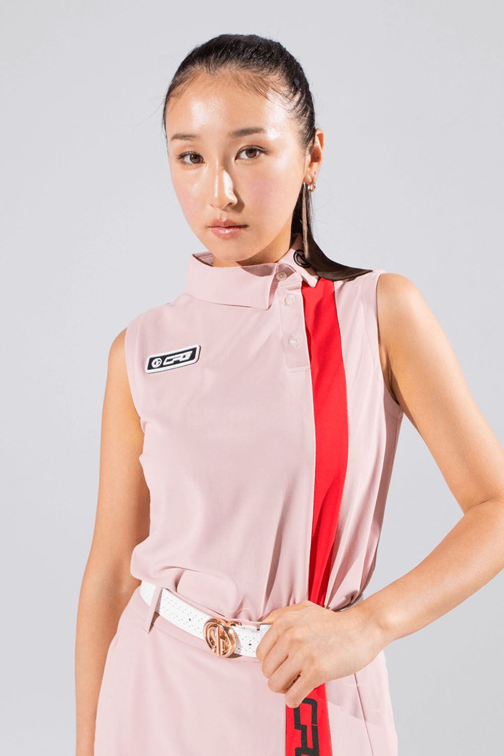 CPG GOLF - 【レディース】 BICOLOR SLEEVELESS MOCK NECK with RC ...