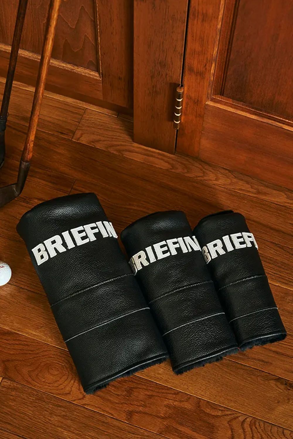 【LE COLLECTION】 BARREL FAIRWAY WOOD COVER LE / シュリンクレザー フェアウェイウッドカバー (ブラック)