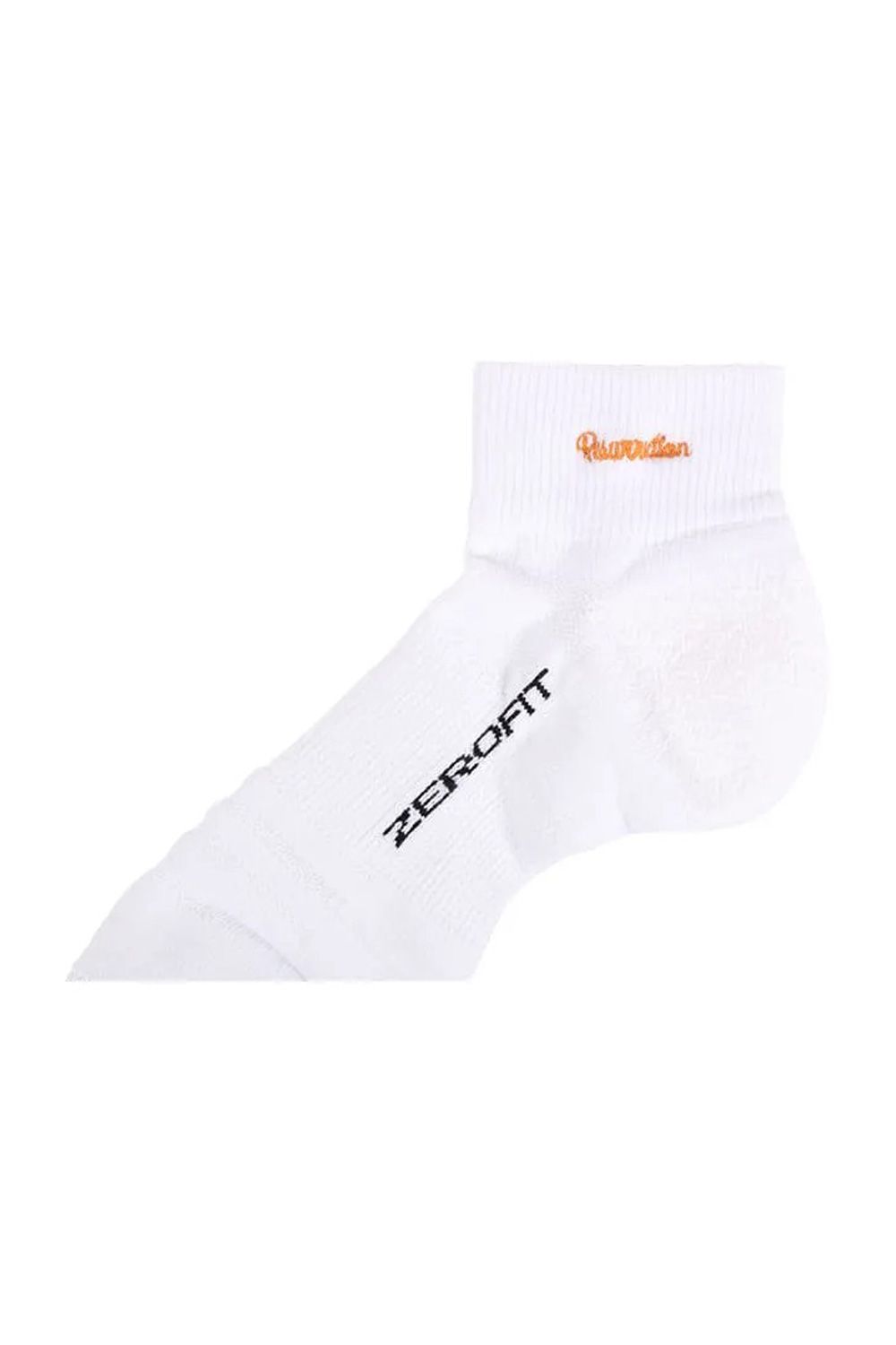 【ZEROFITコラボ】 【レディース】 BASIC LOGO SHORT SOCKS / ベーシックロゴ ショートソックス （ホワイト）
