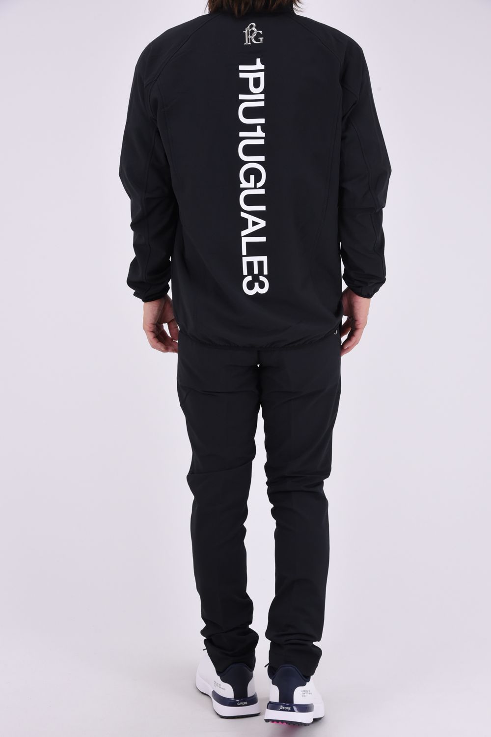 【26AW】 Long Pants / バックロゴ テーパードシルエット ロングパンツ (ブラック)