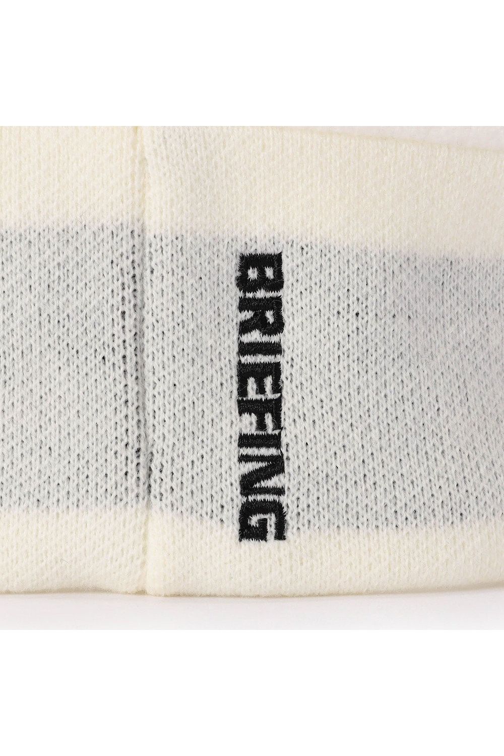 【26AW】 MEN’S KNIT VISOR / ブランドロゴ ニットサンバイザー (ホワイト)