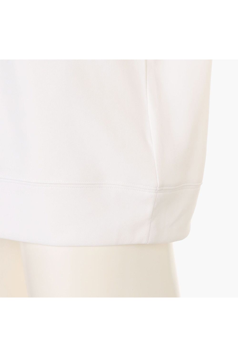 【26SS】 MEN’S COLLEGE LOGO HIGHNECK / カレッジロゴ リラックスフィット モックネックTシャツ (ホワイト)