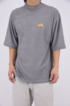 【26SS】 3.6PILE Mockneck SS / 3.6パイル モックネックTシャツ (グレー)