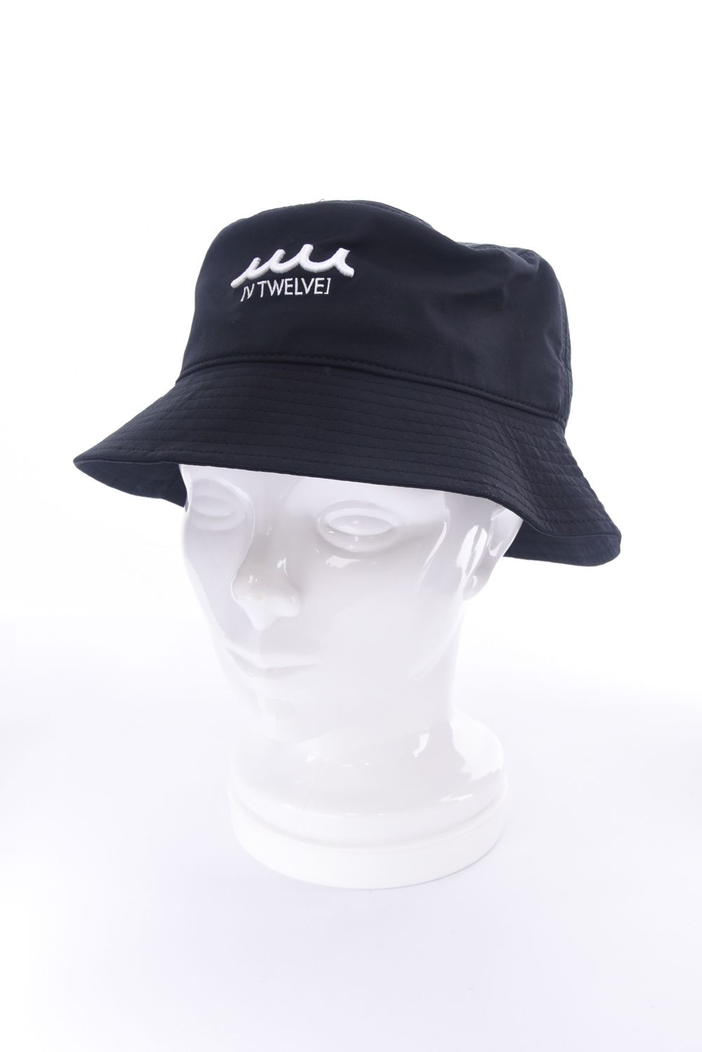 MU12 HAT / ムータマリン ヴィトゥエルヴ コラボ バケットハット (ブラック)