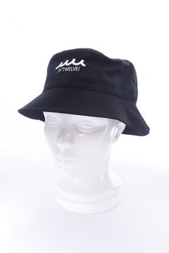 MU12 HAT / ムータマリン ヴィトゥエルヴ コラボ バケットハット (ブラック)