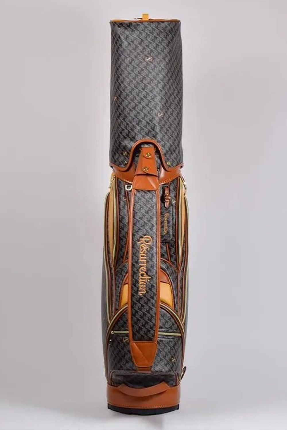 【銀行振込・代金引換不可】【返品・交換不可】【10周年記念カラー】 ORIOLA No.4 / ブランドオリジナルテキスタイル カートタイプ キャディバッグ （クラシックブラック）*