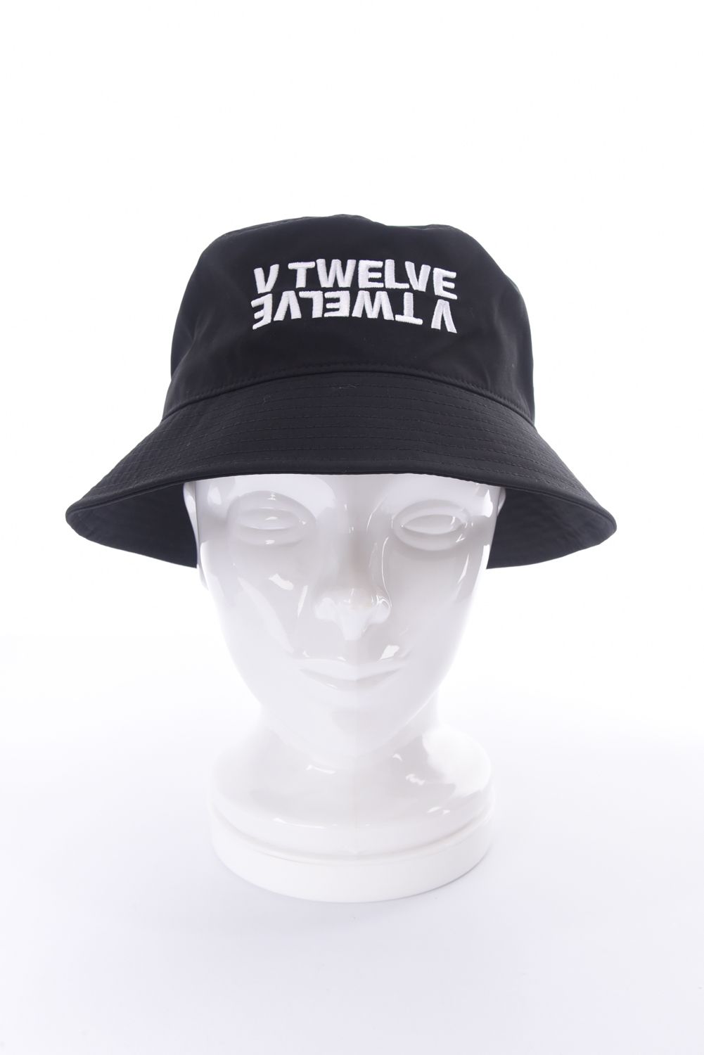 【26SS】 INVERT HAT / ブランドロゴ刺繍 バケットハット (ブラック)