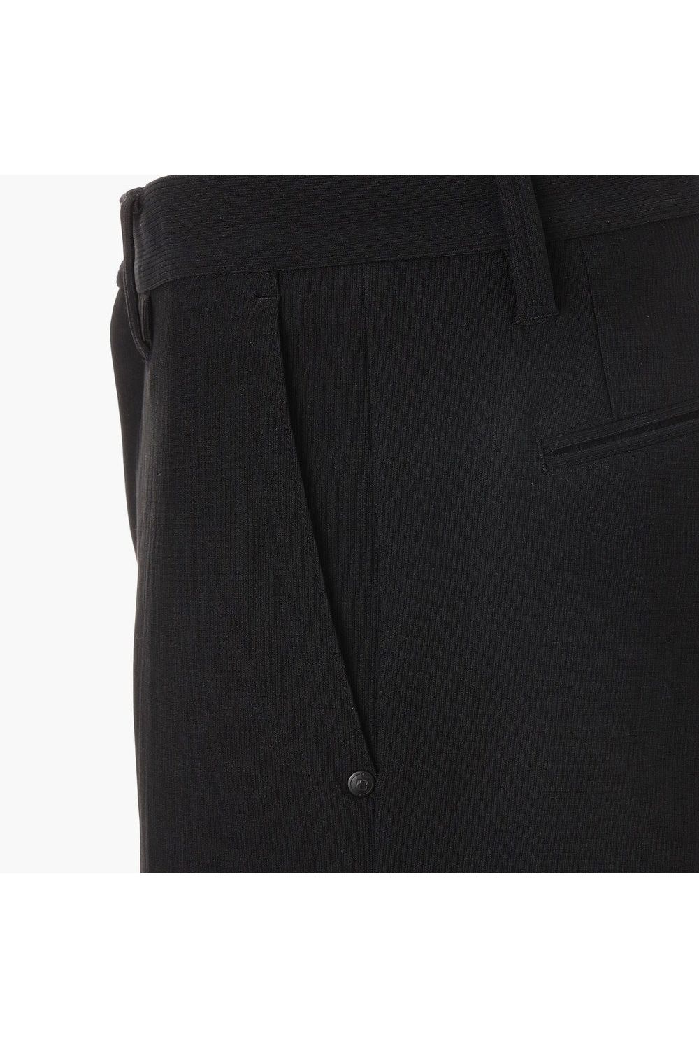 【26SS】 MEN'S NYLON CORDUROY SHORT PANTS / ナイロンコーデュロイ ショートパンツ (ブラック)