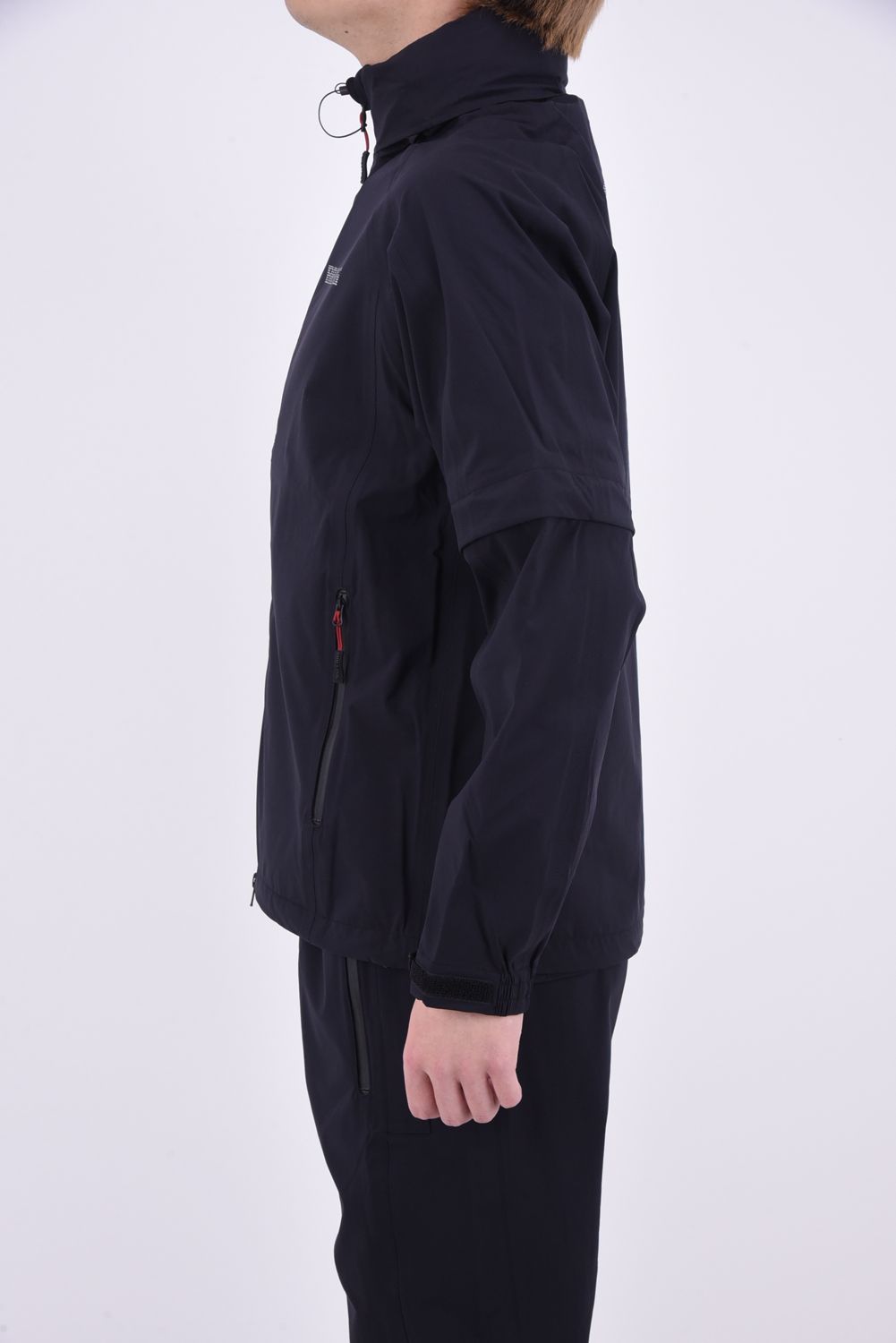 BRIEFING - MENS WATER PROOF FZ JACKET / バックロゴ レイン