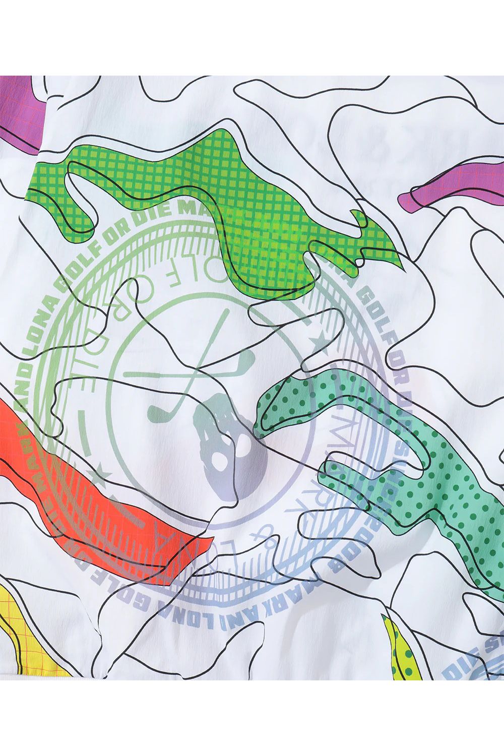 【26SS】 AXON CAMO PERFORMANCE SNEAD JK / 軽量ナイロンタフタ カモフラージュプリント スニードジャック (ホワイト)