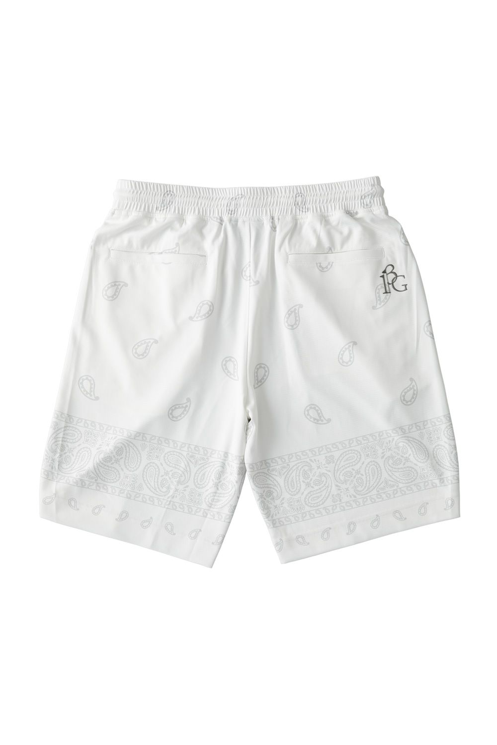 【25SS】 BANDANA SHORTS / バンダナ柄 ショートパンツ (ホワイト)