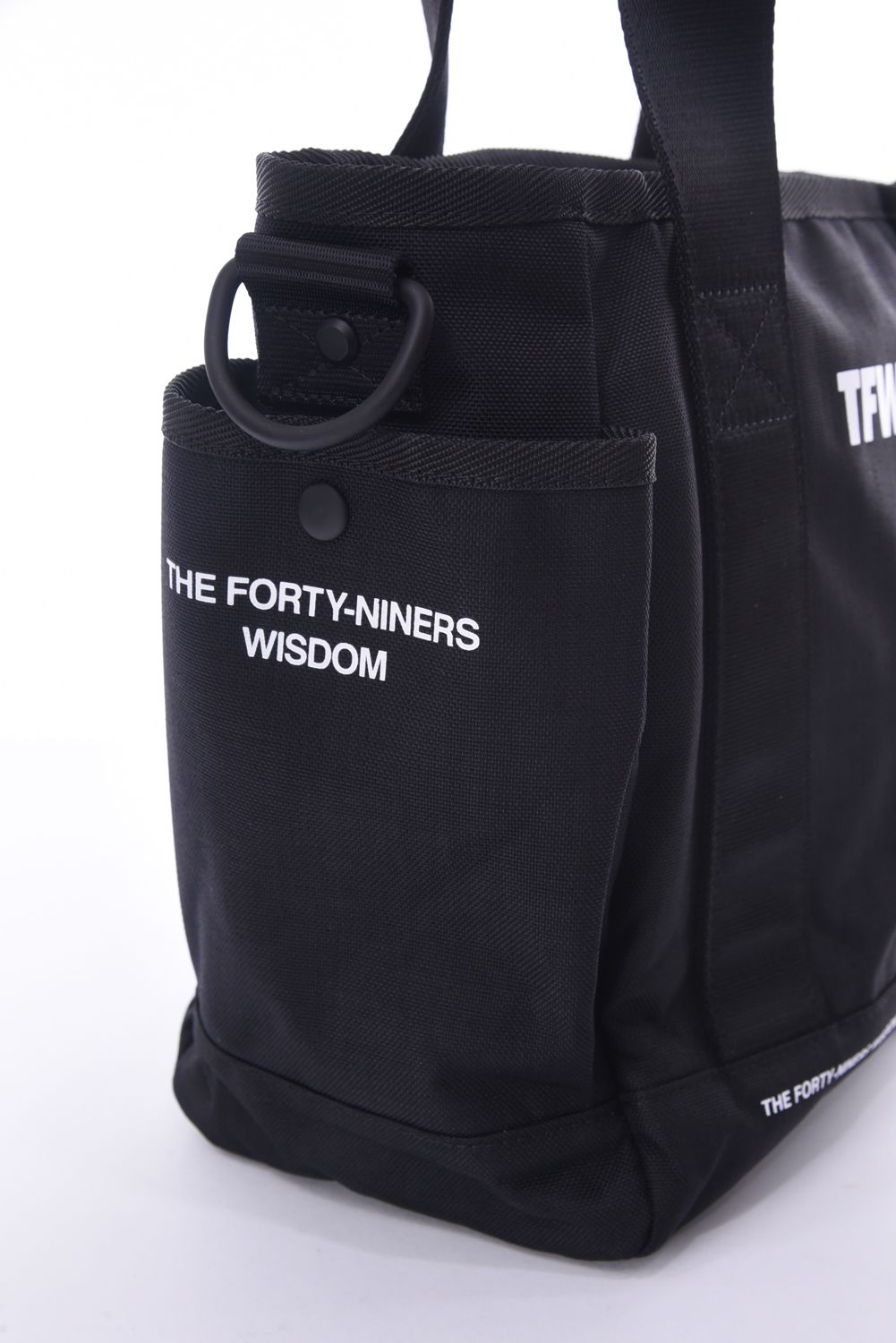 NYLON TOTE BAG SMALL / ナイロン トートバッグ スモール (ブラック)