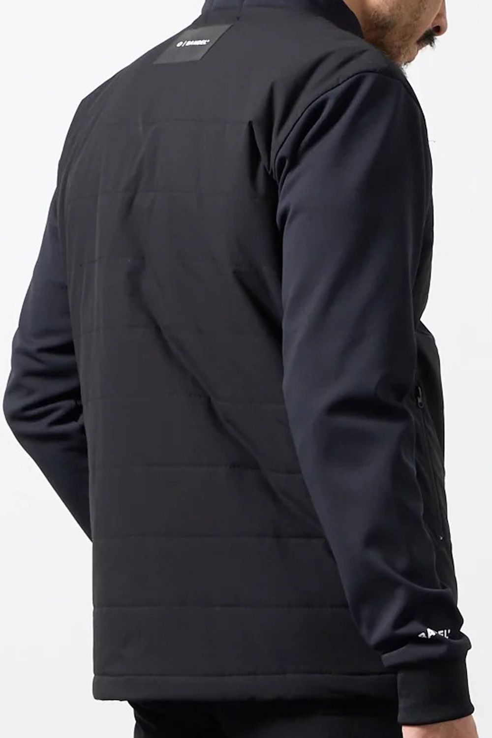 【26AW】 HYBRID PUFFER JACKET / ハイブリッド パファージャケット (ブラック)