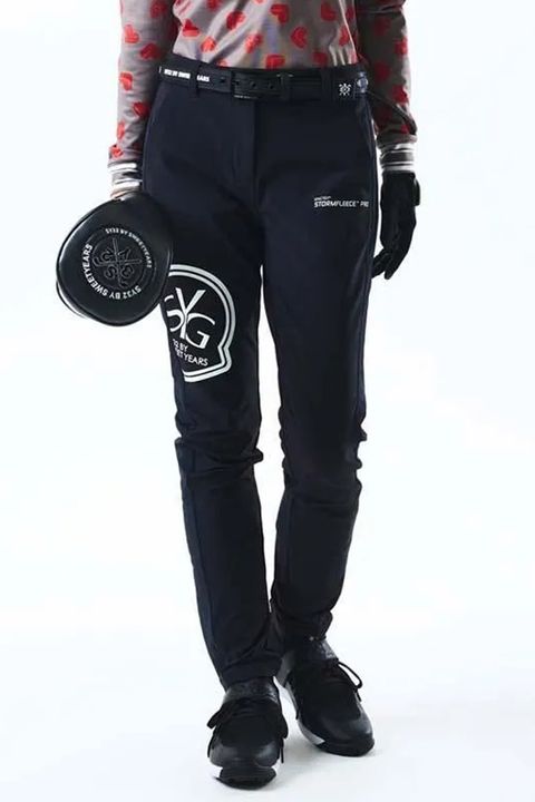 【25AW】【レディース】STORM FLEECE PANTS / フリース ロングパンツ (ブラック)*