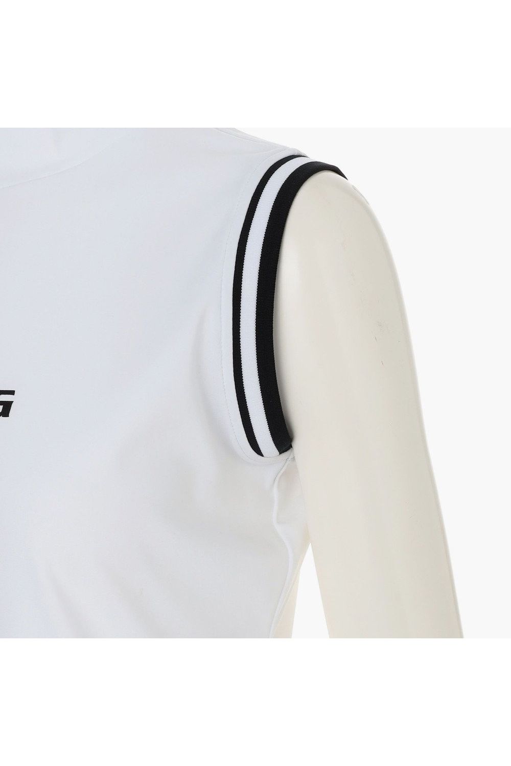 【26SS】【レディース】 WOMEN’S TOUR NS HIGHNECK / ブランドロゴ ノースリーブ ハイネックトップス (ホワイト)