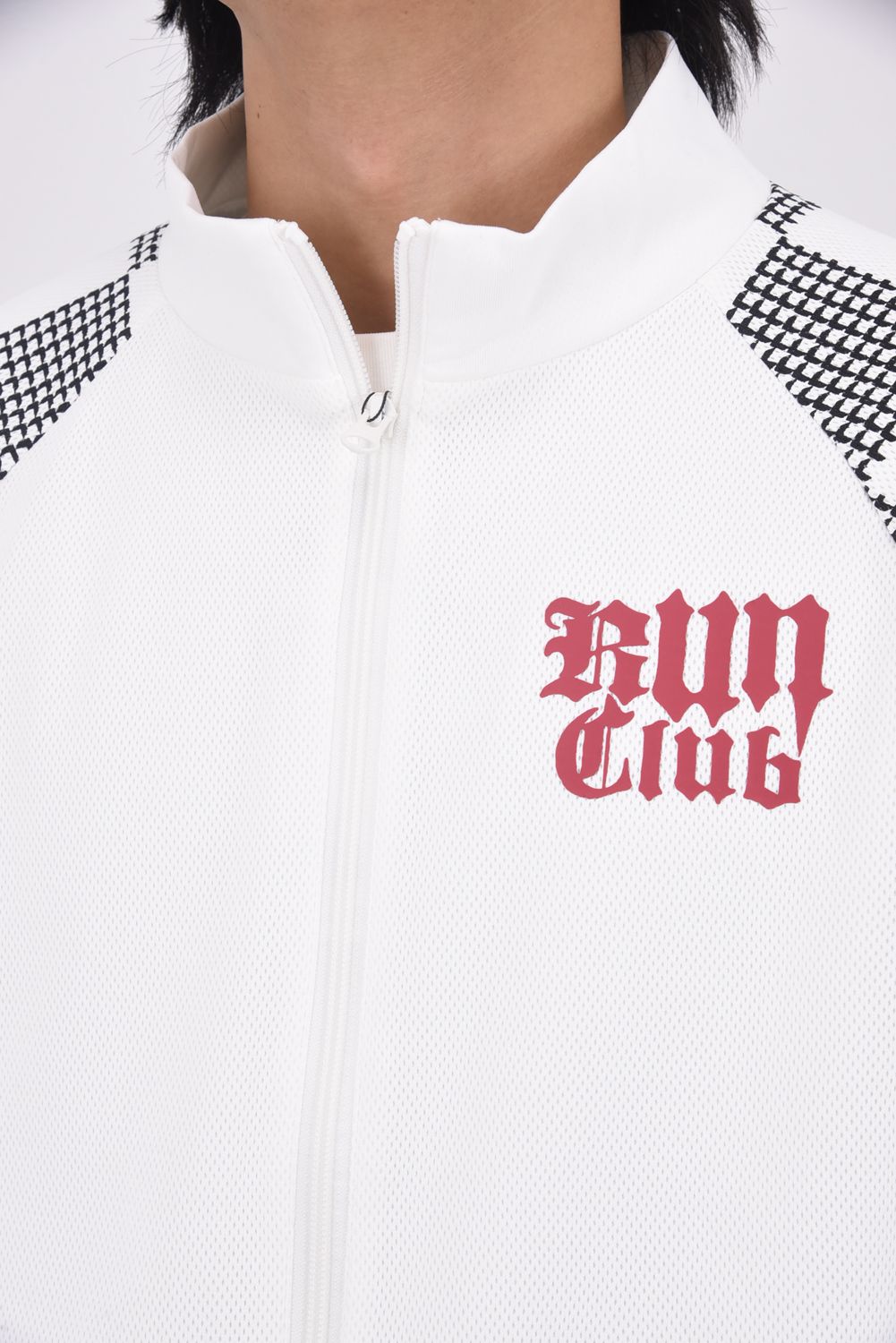【25AW】 Back9 Runclub Full Zip JK / フルジップジャケット (ホワイト)