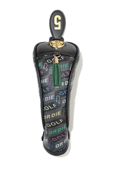 DÉPÊCHE UTILITY COVER / ジオメトリックパターン シンセティックレザー ユーティリティカバー (ブラック)