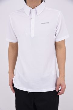 【26SS】 MEN'S DRESS BD SHIRT / ベーシック ボタンダウンカラー ポロシャツ (ホワイト)