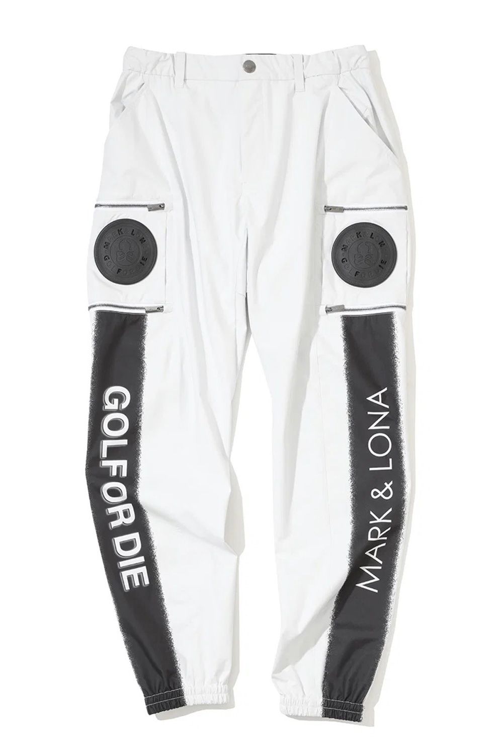 【26AW】 MERCURY COOLING FAN PANTS / モノトーン サイドロゴ 空調ファン搭載ロングパンツ (ホワイト)