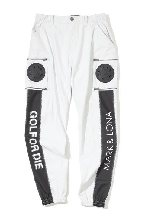 【26AW】 MERCURY COOLING FAN PANTS / モノトーン サイドロゴ 空調ファン搭載ロングパンツ (ホワイト)