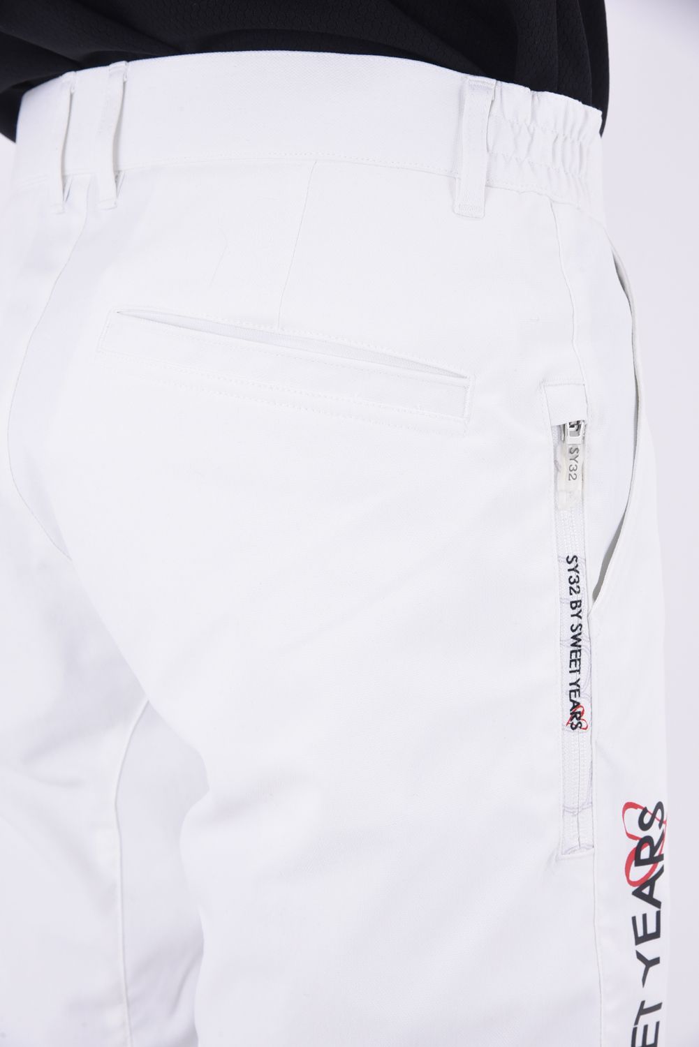 SY32 by SWEET YEARS GOLF - RECYCLE WOVEN OX STRETCH SHORTS 