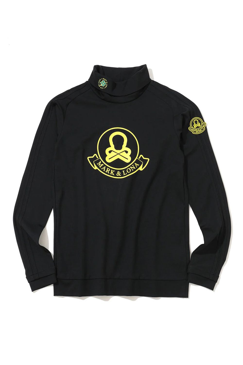 【2025AW】 EVER ENHANCED FLEECE TURTLE SHIRT / ブランクスカル ロングスリーブ タートルネックシャツ (ブラック)
