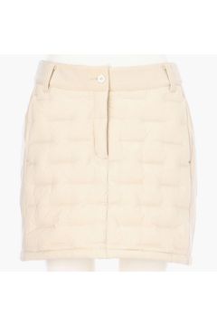 【25AW】【レディース】 WOMEN'S HYBRID DOWN SKIRT / ストレッチタフタ ダイヤモンドロゴ ハイブリッドダウンスカート (ベージュ)