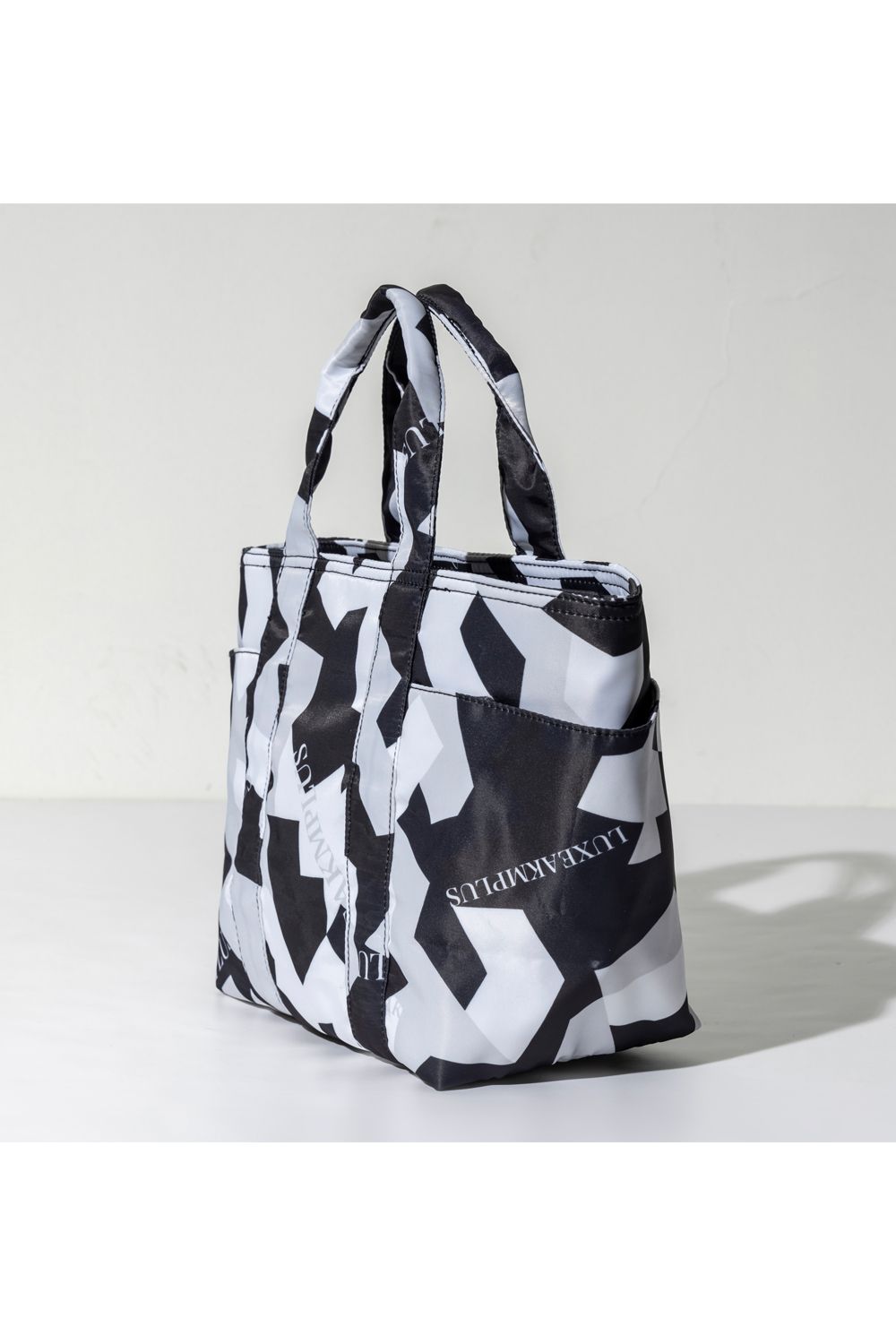 CAMO PATTERN SMALL BAG / オリジナルカモフラ スモール トートバッグ ホワイトカモ