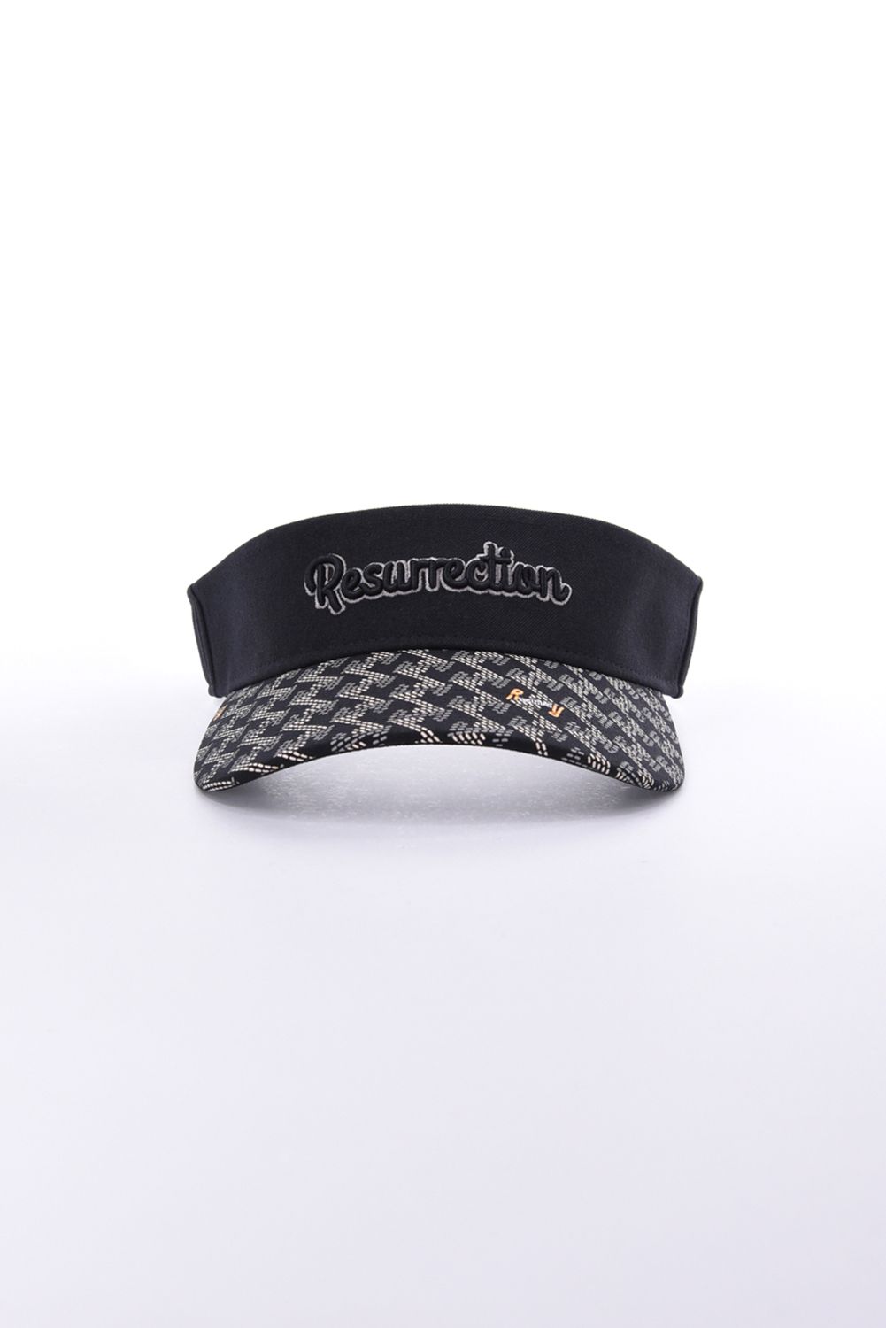【26AW】 GM BRIM VISOR LANATEC / ブランドロゴ刺繍 オリジナルテキスタイル サンバイザー （ブラック)