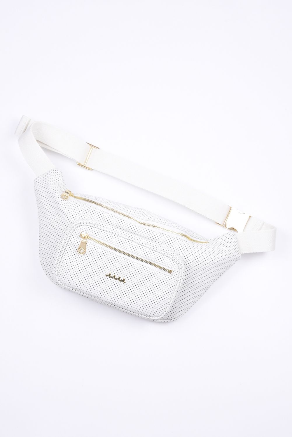 muta - BELT POUCH / CONTINUA パンチングエシカルレザー ベルトポーチ