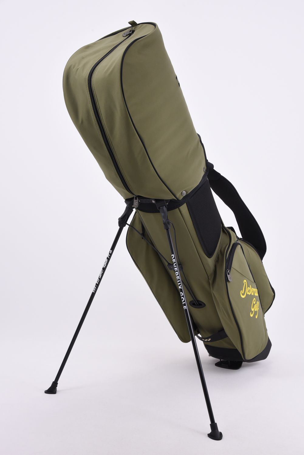 【26AW】 PIONEER TOWN Logo Assorted CADDIE BAG / ロゴアソート スタンドタイプ キャディバッグ (オリーブ)