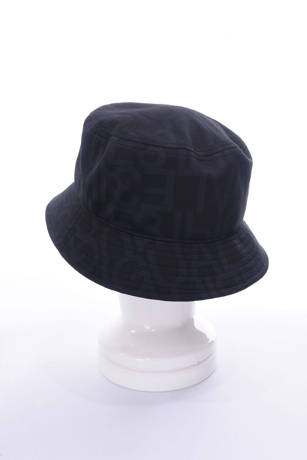 1PIU1UGUALE3 GOLF - BUCKET HAT / 113総柄ロゴ バケットハット グレー | GOSSIP GOLF