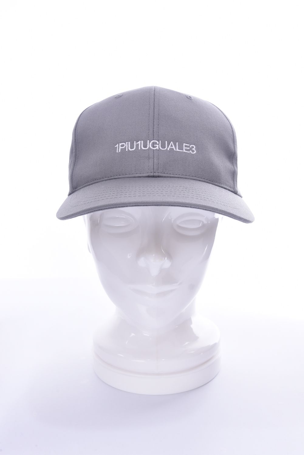 1PIU1UGUALE3 GOLF - COTTON 6 PANEL CAP / ブランドロゴ刺繍 コットン 6パネルキャップ (ベージュ) |  GOSSIP GOLF