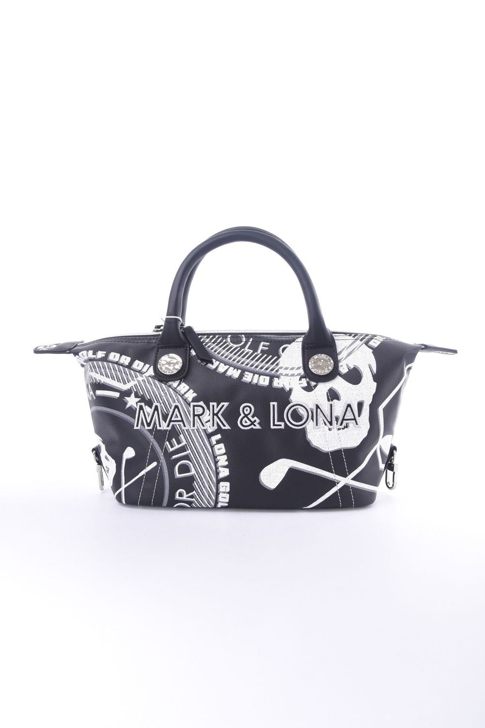 【26SS】 ATLAS CONVERTIBLE CART BAG / アイアンスカル シンセティックレザー 2WAYカートバッグ (ブラック)