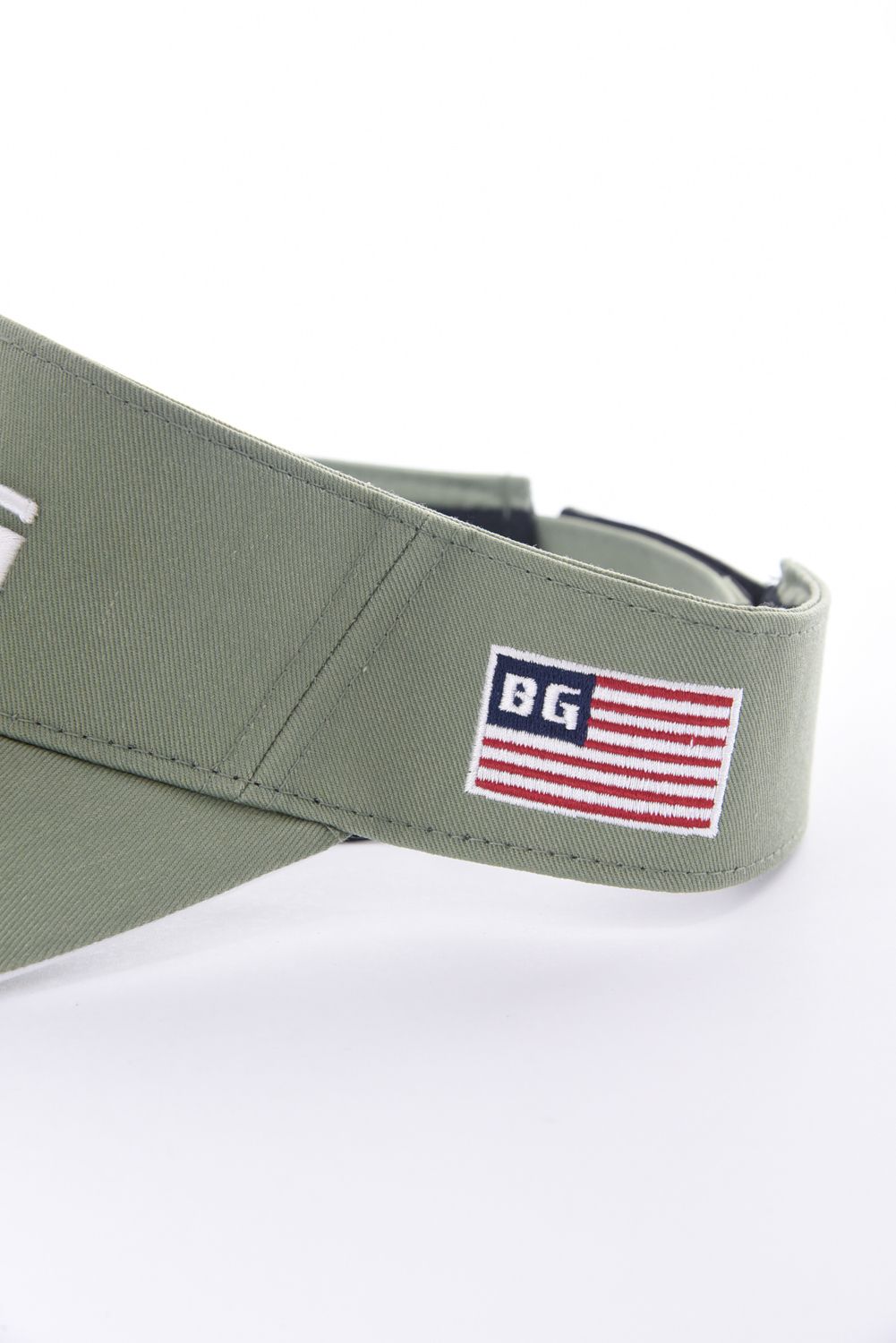 【26SS】 MEN’S BASIC VISOR / ベーシック ブランドロゴ サンバイザー (セージグリーン)