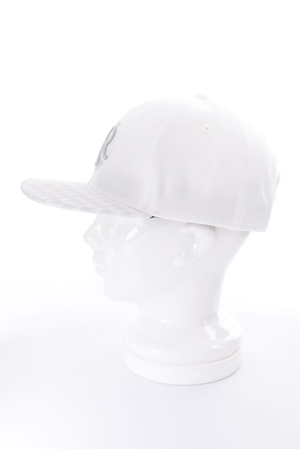 【26SS】  GM BRIM CAP FLAT / GM ブリムキャップ フラット (ホワイト/グレー)