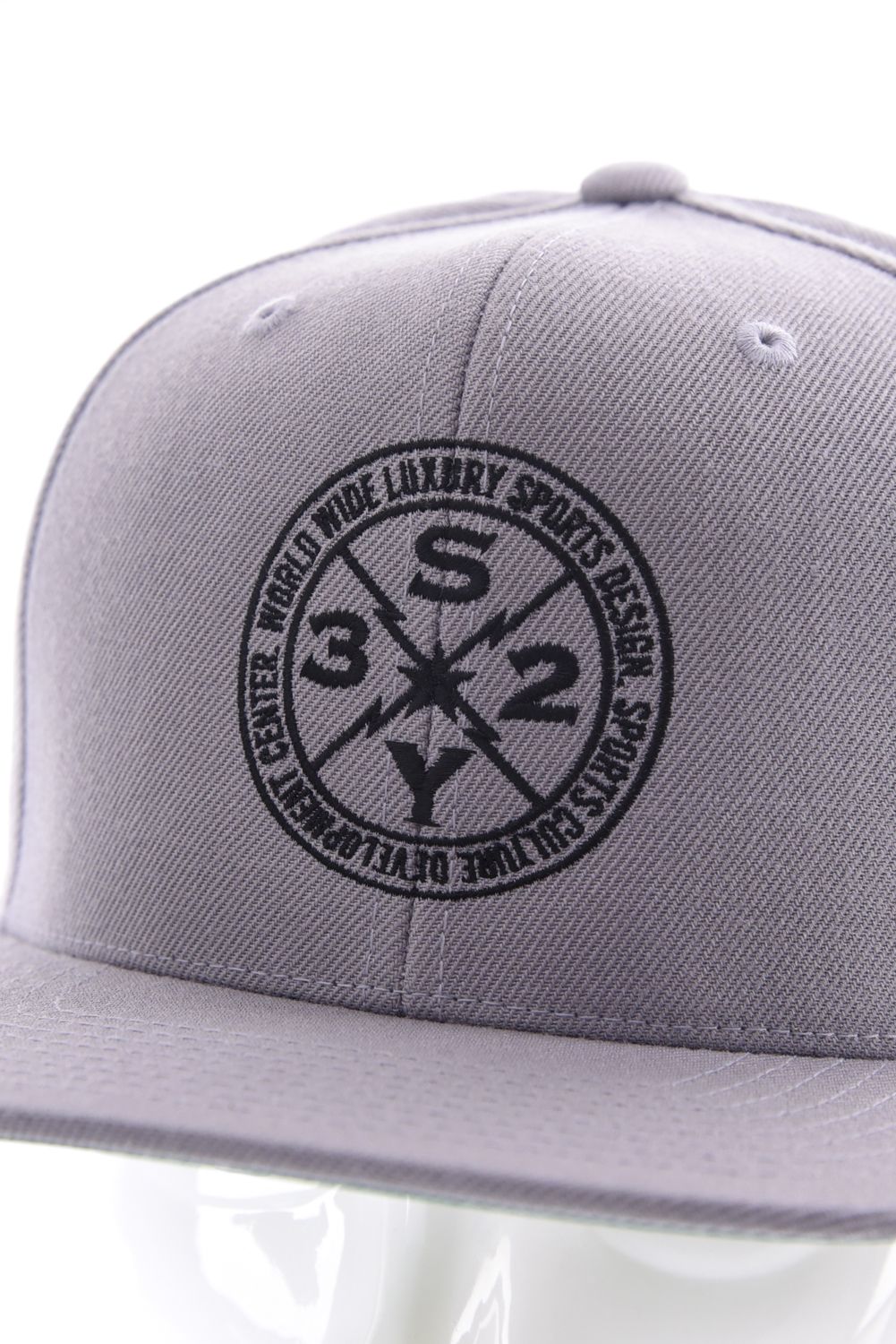 【26SS】 CIRCLE LOGO SNAPBACK CAP / サークルロゴ スナップバック キャップ (グレー)
