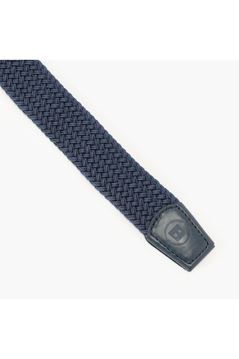 【26SS】 MS SQUARE BUCKLE MESH BELT / スクエアバックル メッシュベルト (ネイビー)