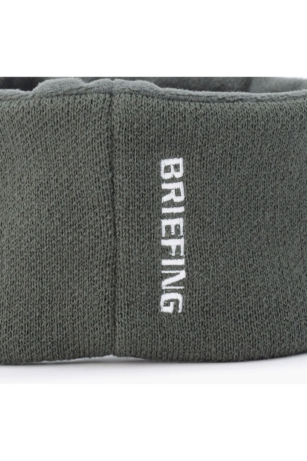 KNIT VISOR / ブランドロゴジャカード ニットサンバイザー (グレー)