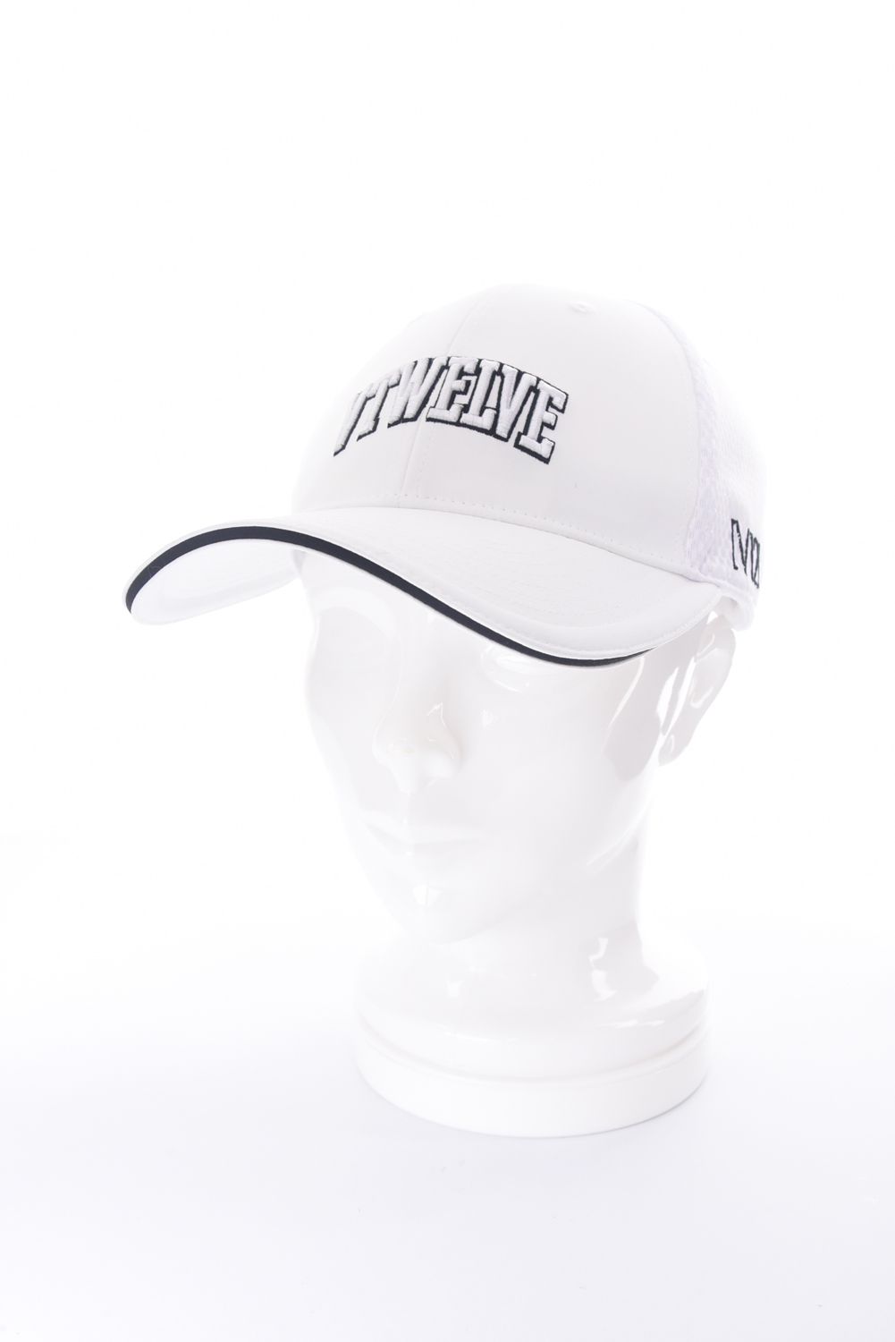 【26SS】 ARC CAP / 3Dブランドロゴ刺繍 メッシュキャップ (ホワイト)