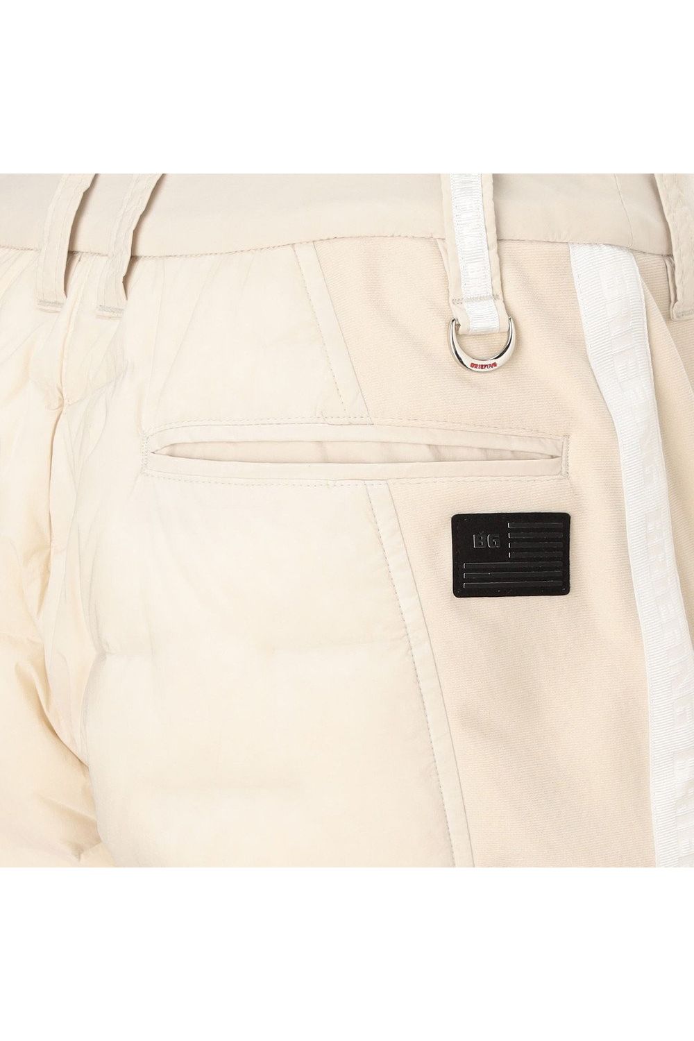 【25AW】【レディース】 WOMEN'S HYBRID DOWN PANTS / ストレッチタフタ ダイヤモンドロゴ ハイブリッドダウンパンツ (ベージュ)