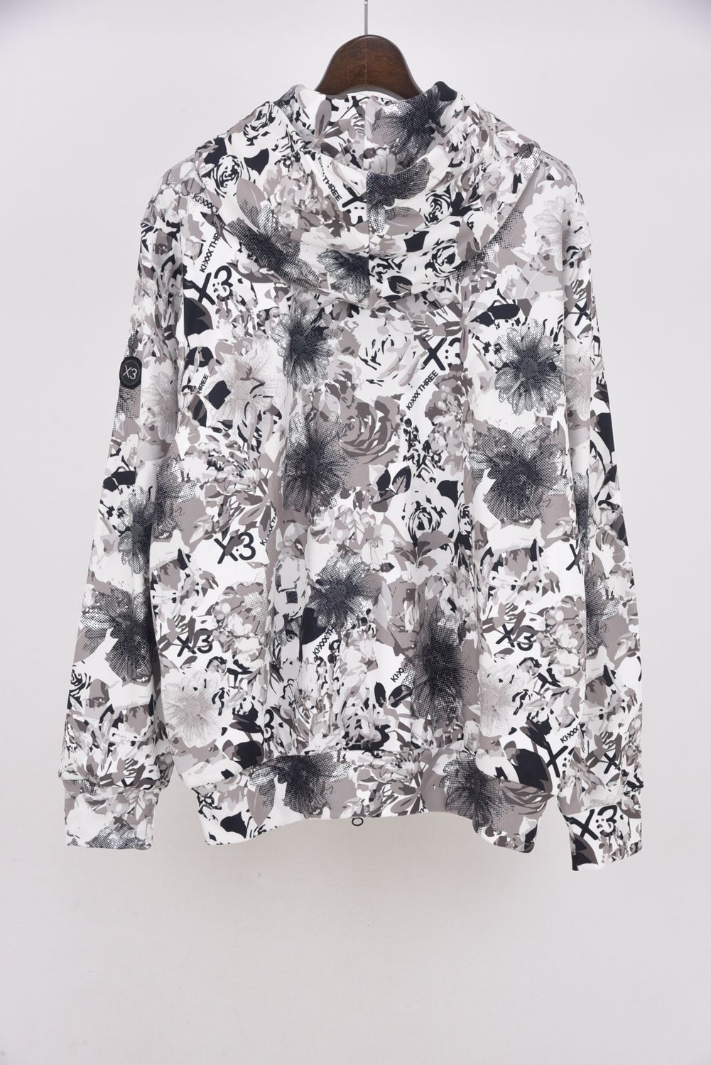 【25AW】 FLOWER CAMO FULL ZIP HOODIE / フラワーカモ フルジップパーカー (オフホワイト)