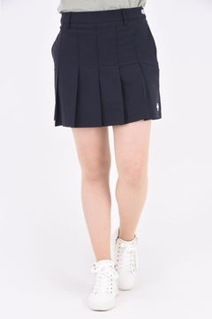 【レディース】 プリーツスカート(インナーパンツ付き) (ブラック)