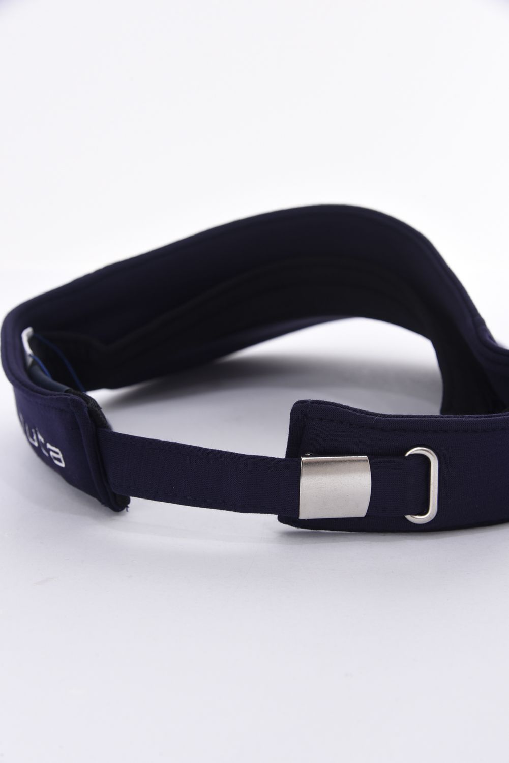 SWEAT VISOR / スウェット素材 ウェーブロゴ サンバイザー (ネイビー)